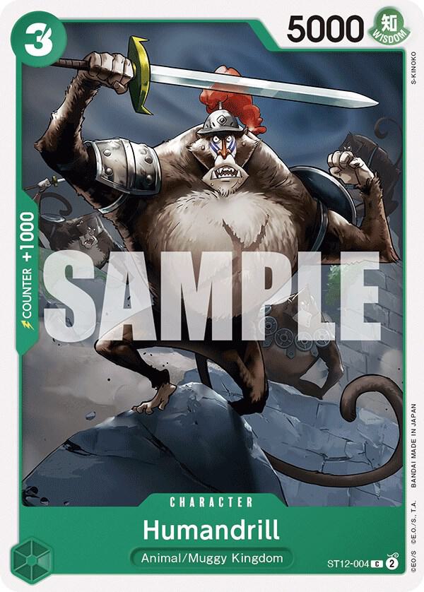 Humandrill - Common - One Piece Card Game