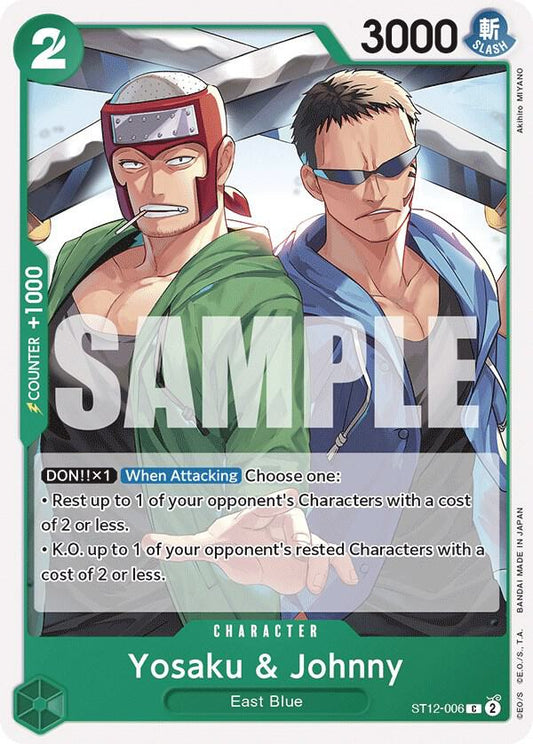 Yosaku & Johnny - Common - One Piece Card Game