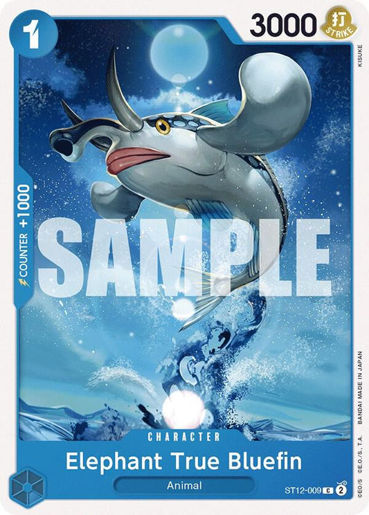 Elephant True Bluefin - Common - One Piece Card Game