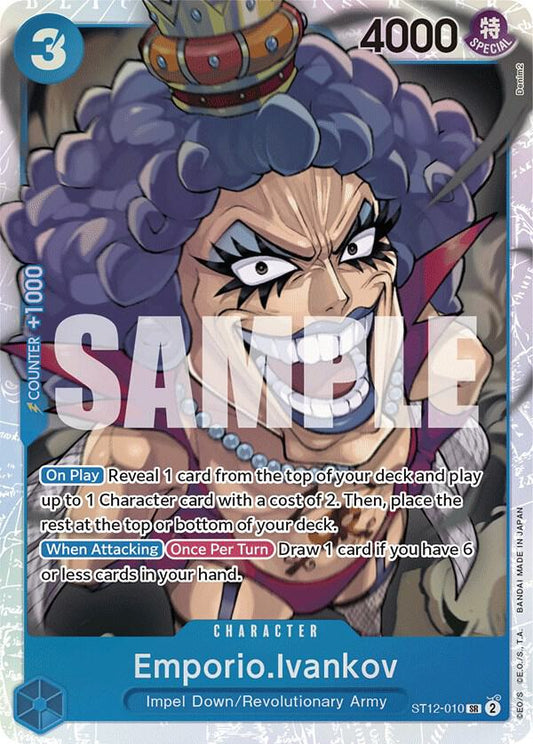 Emporio.Ivankov - Super Rare - One Piece Card Game