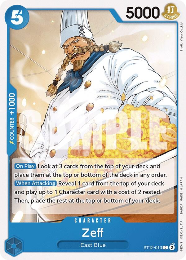 Zeff - Common - One Piece Card Game