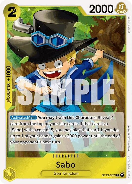 Sabo (007) - Common - One Piece Card Game