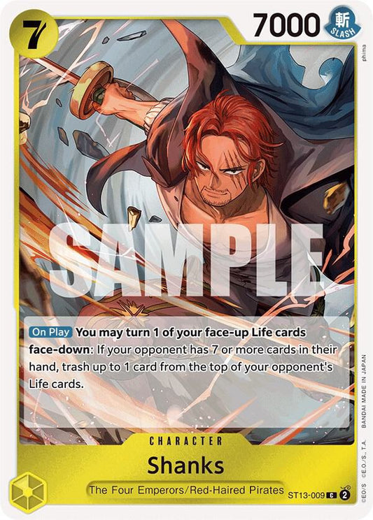 Shanks (Common) - One Piece TCG