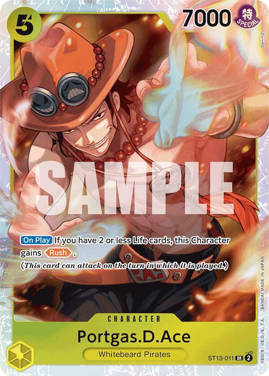 Portgas.D.Ace (011) (Super Rare) - One Piece TCG