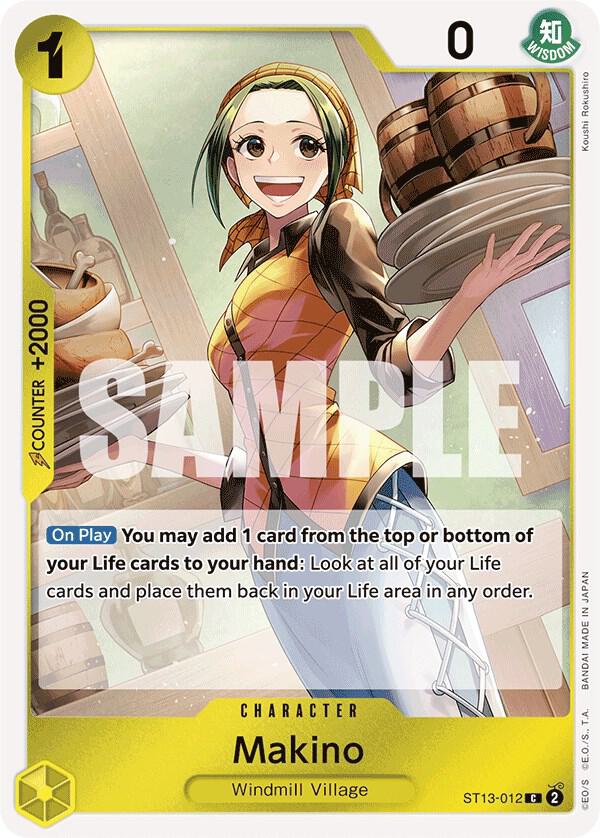 Makino - Common - One Piece Card Game