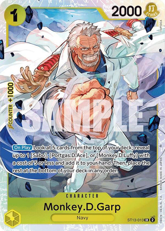 Monkey.D.Garp (Super Rare) - One Piece TCG