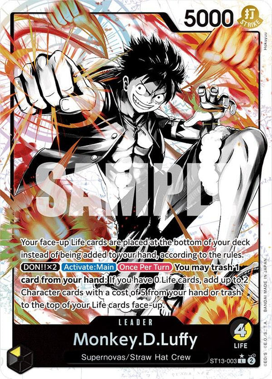 Monkey.D.Luffy (003) (Parallel) - Leader - One Piece Card Game