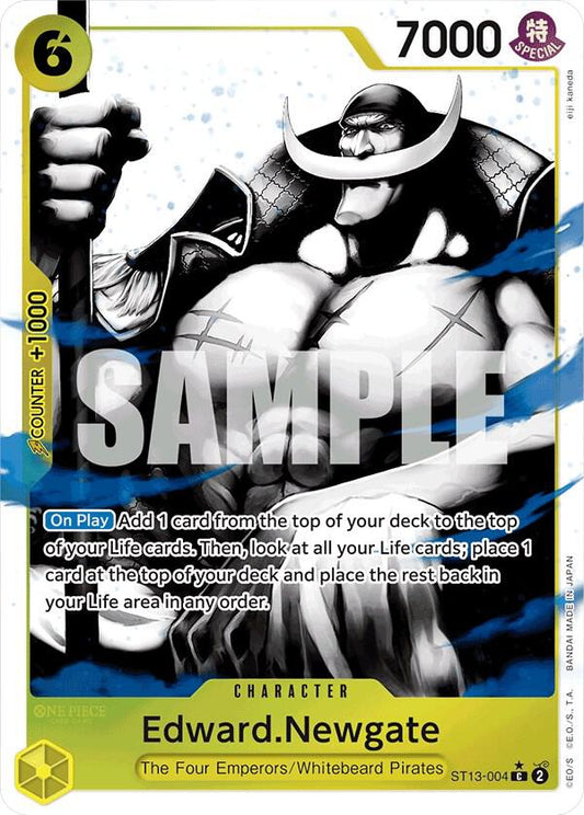 Edward.Newgate (Parallel) (Common) - One Piece TCG