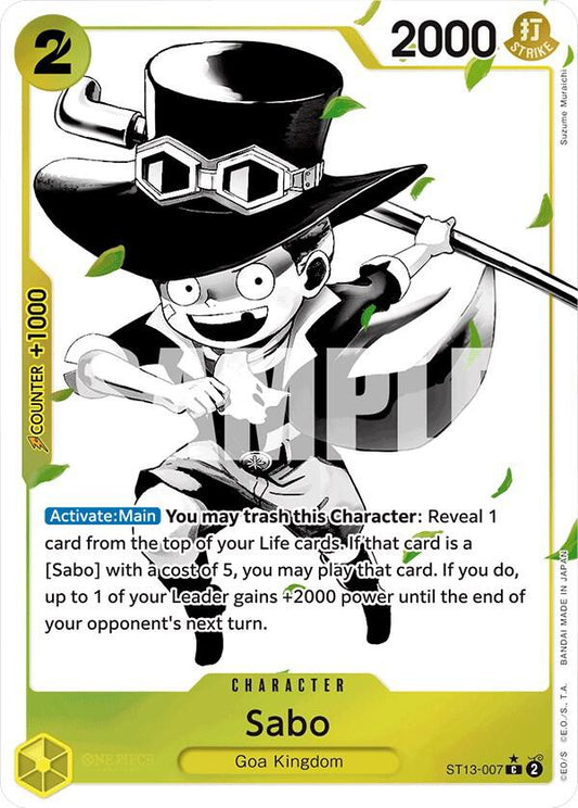 Sabo (007) (Parallel) (Common) - One Piece TCG