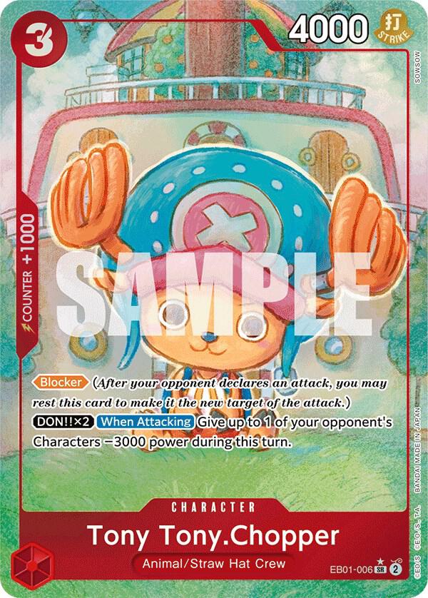 Tony Tony.Chopper (Alternate Art) - Super Rare - One Piece Card Game