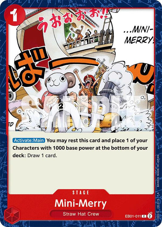 Mini-Merry - Common - One Piece Card Game