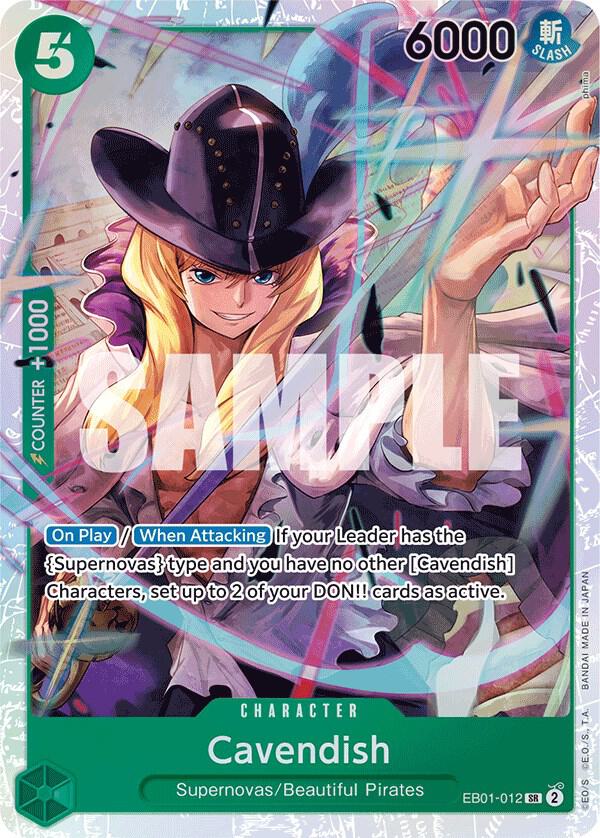 Cavendish - Super Rare - One Piece Card Game