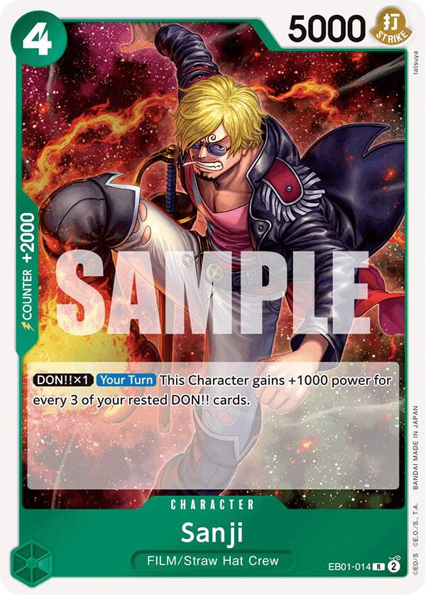 Sanji - Rare - One Piece Card Game