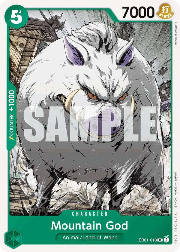 Mountain God - Common - One Piece Card Game