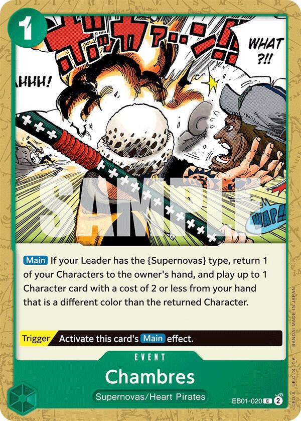 Chambres - Common - One Piece Card Game