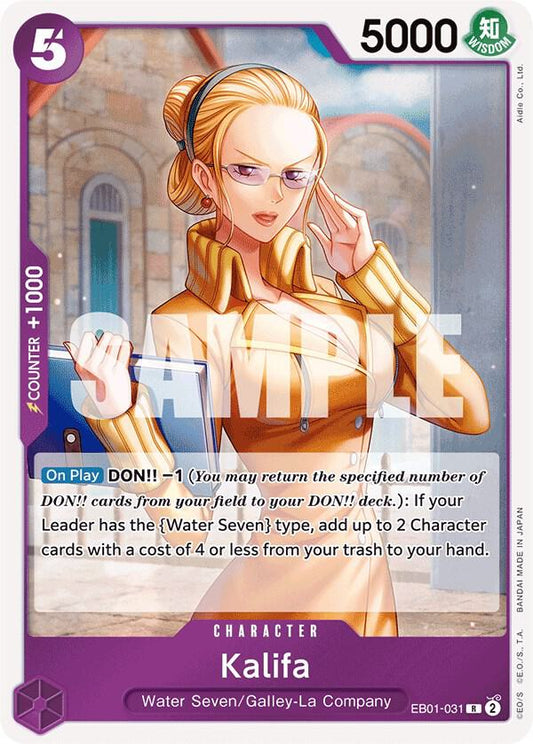 Kalifa - Rare - One Piece Card Game