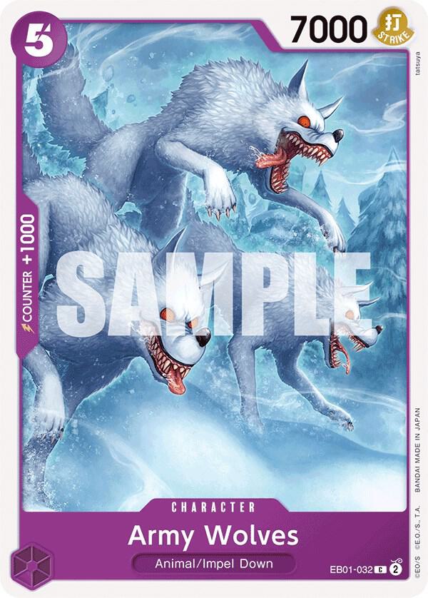 Army Wolves - Common - One Piece Card Game