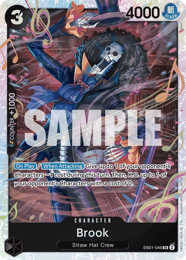 Brook (046) - Super Rare - One Piece Card Game