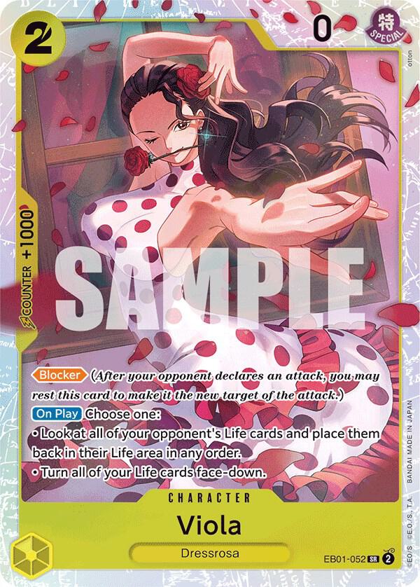 Viola - Super Rare - One Piece Card Game