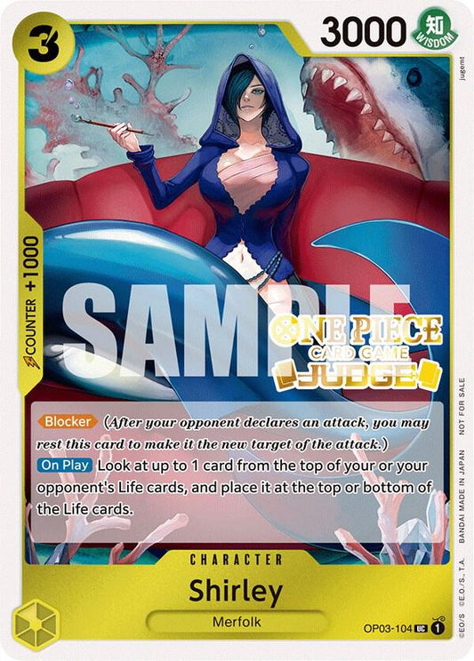 Shirley (Judge Pack Vol. 3) - Uncommon - One Piece Card Game