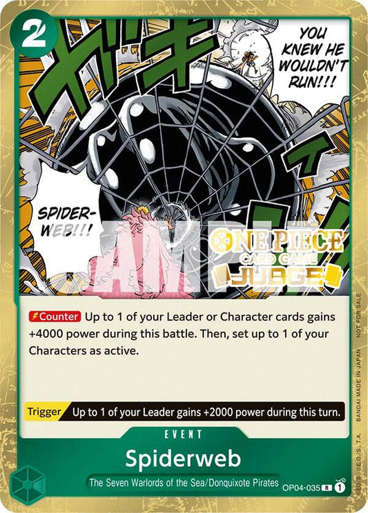 Spiderweb (Judge Pack Vol. 3) - Rare - One Piece Card Game