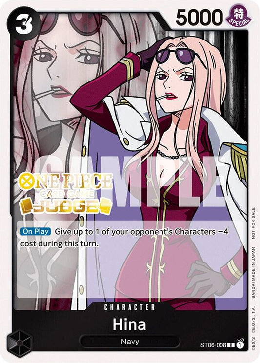 Hina (Judge Pack Vol. 3) - Common - One Piece Card Game