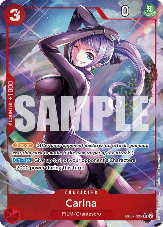 Carina (Parallel) - Rare - One Piece Card Game