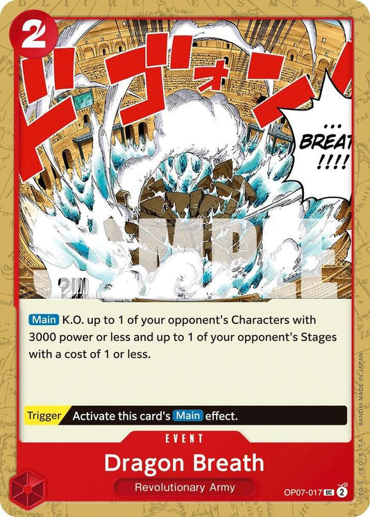 Dragon Breath - Uncommon - One Piece Card Game