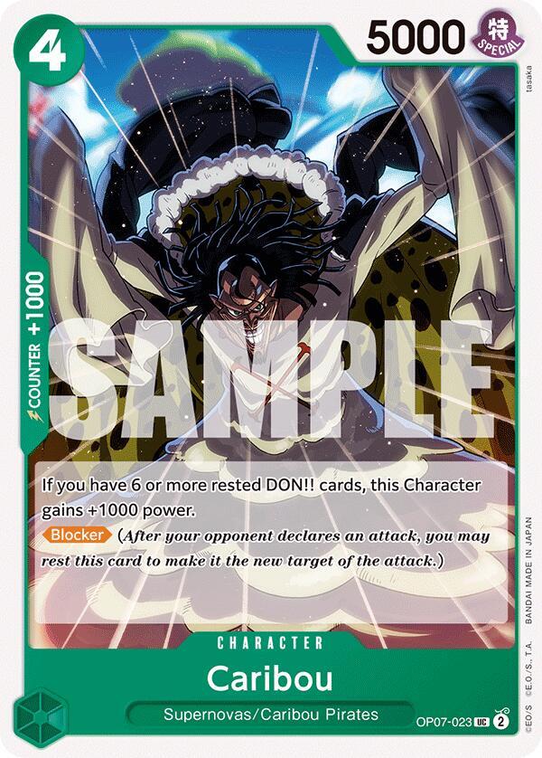 Caribou - Uncommon - One Piece Card Game