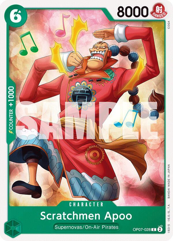 Scratchmen Apoo - Common - One Piece Card Game