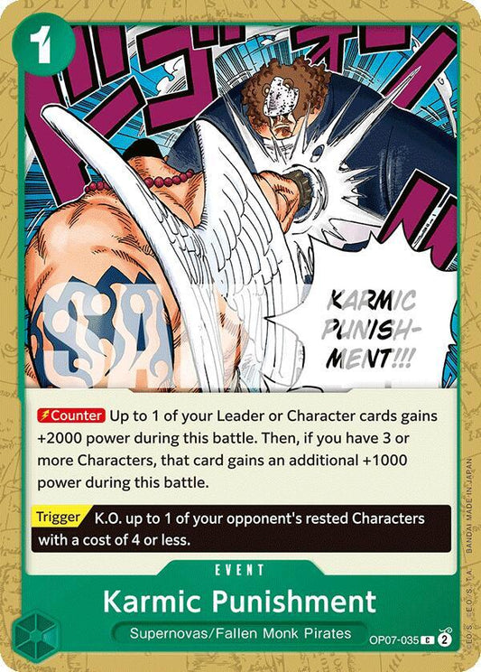 Karmic Punishment - Common - One Piece Card Game