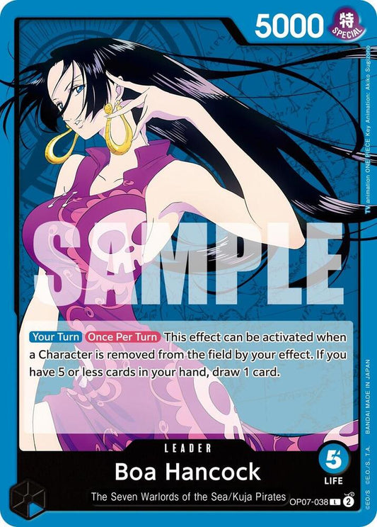 Boa Hancock (038) - Leader - One Piece Card Game