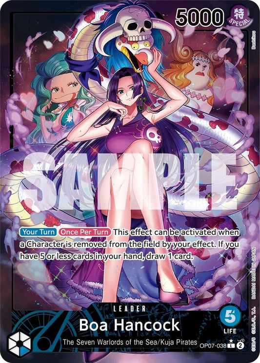 Boa Hancock (038) (Parallel) - Leader - One Piece Card Game