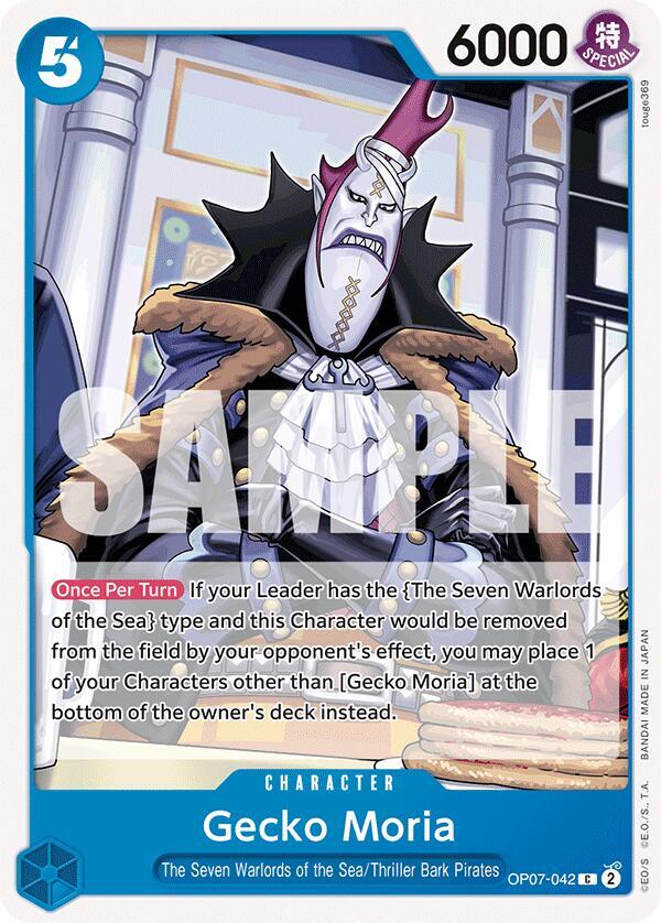 Gecko Moria (042) - Common - One Piece Card Game