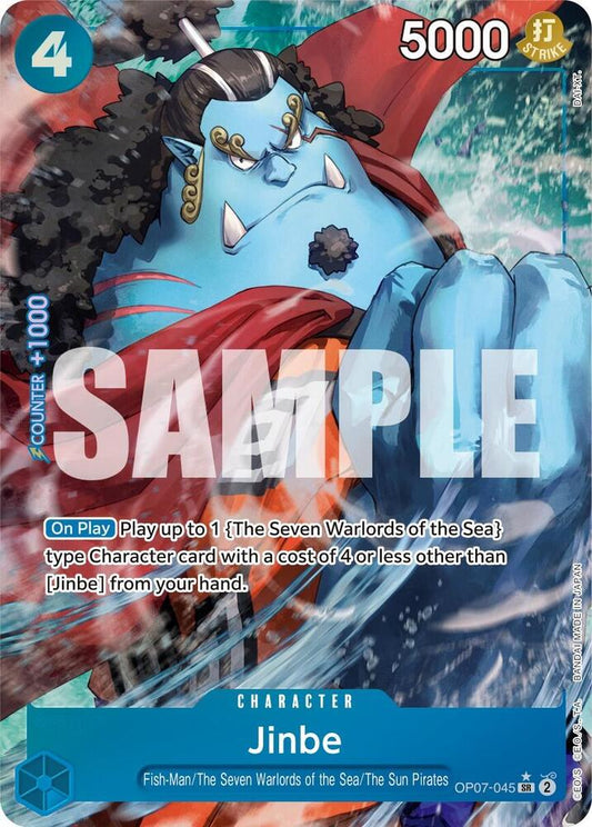 Jinbe (045) (Parallel) - Super Rare - One Piece Card Game