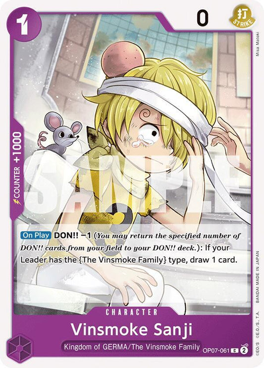 Vinsmoke Sanji - Common - One Piece Card Game