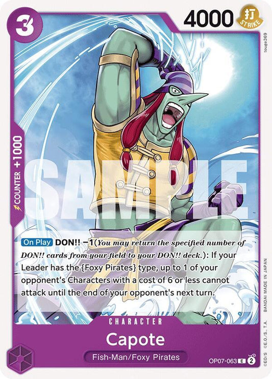 Capote - Common - One Piece Card Game