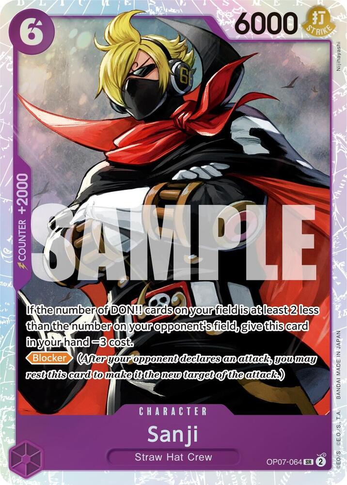 Sanji - Super Rare - One Piece Card Game