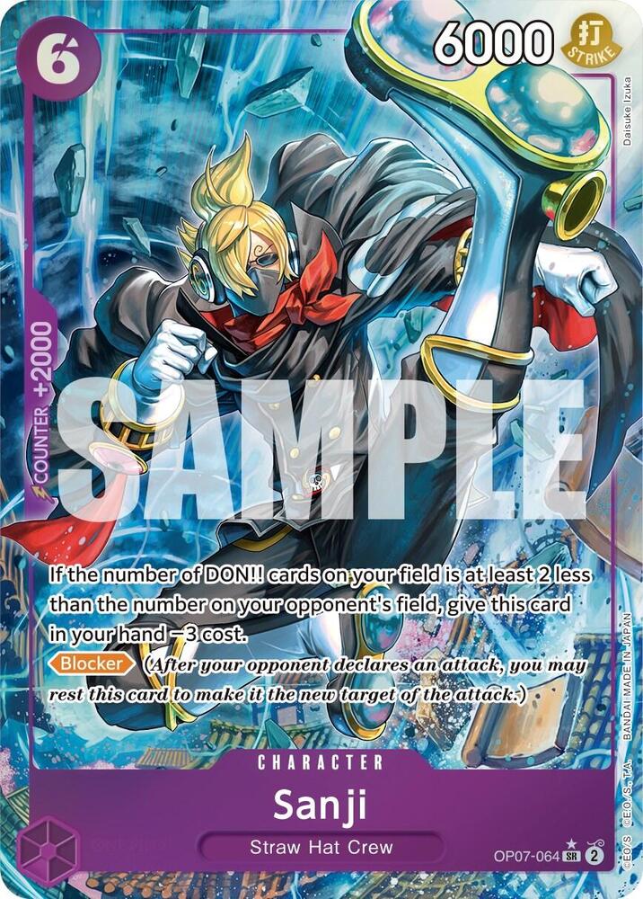 Sanji (Parallel) - Super Rare - One Piece Card Game