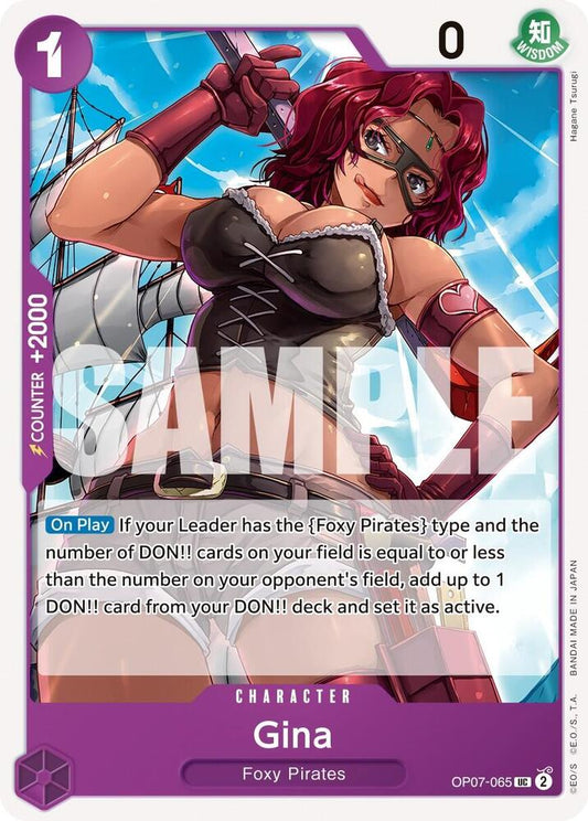 Gina - Uncommon - One Piece Card Game