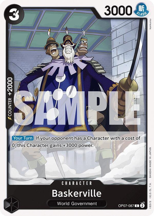 Baskerville - Common - One Piece Card Game