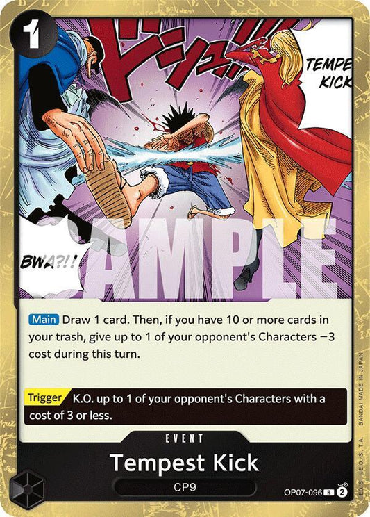 Tempest Kick - Rare - One Piece Card Game