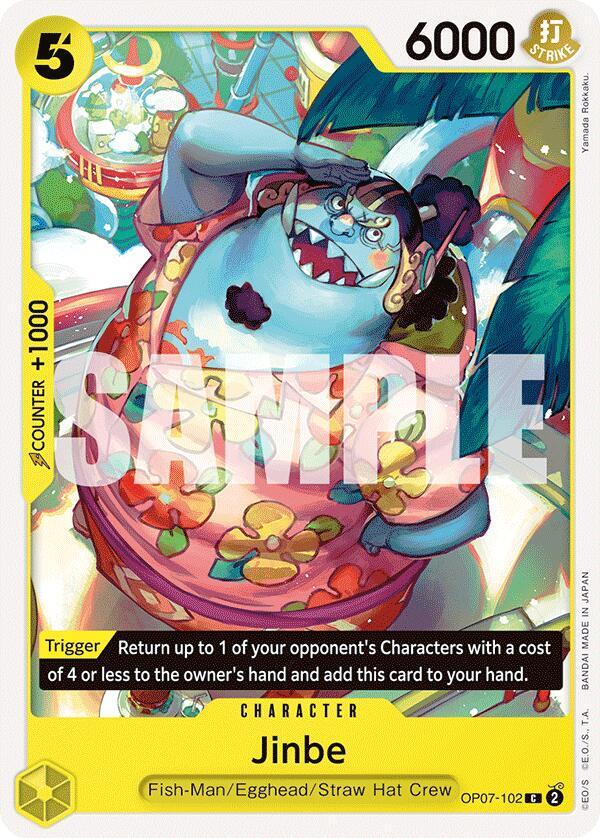 Jinbe (102) - Common - One Piece Card Game