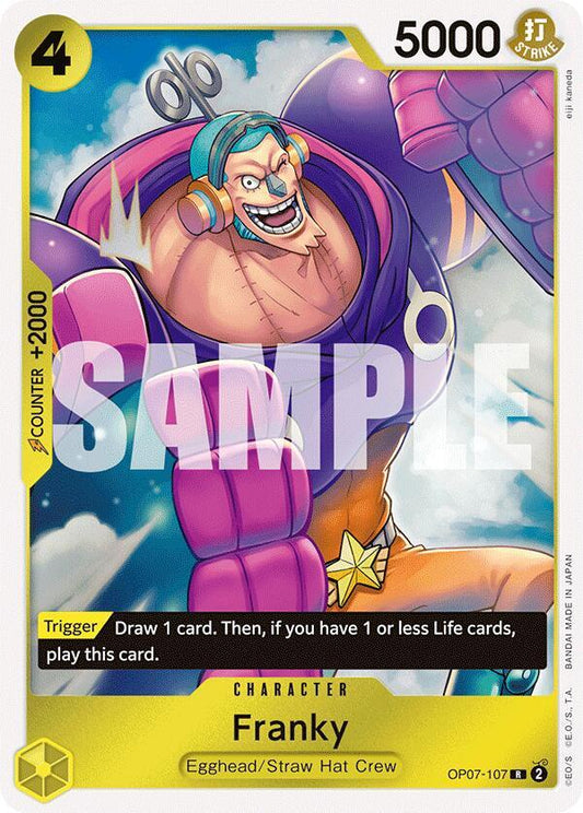 Franky - Rare - One Piece Card Game