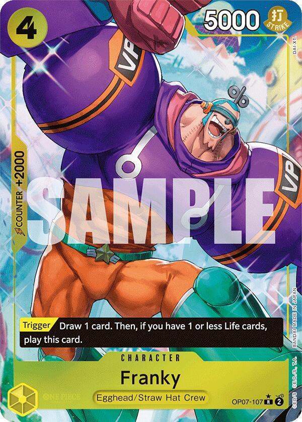 Franky (Parallel) - Rare - One Piece Card Game