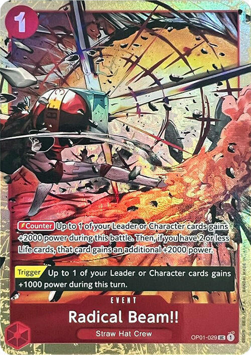 Radical Beam!! (Premium Card Collection -Best Selection Vol. 1-) - Uncommon - One Piece Card Game