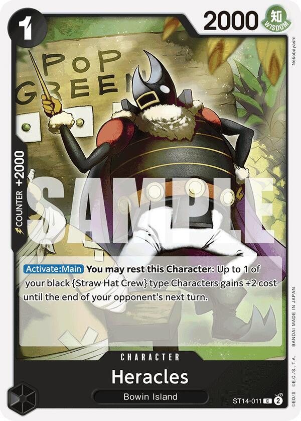 Heracles - Common - One Piece Card Game