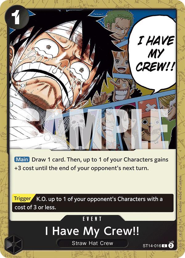 I Have My Crew!! - Common - One Piece Card Game