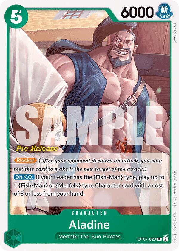 Aladine - Common - One Piece Card Game