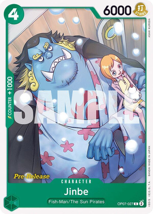 Jinbe (027) - Common - One Piece Card Game